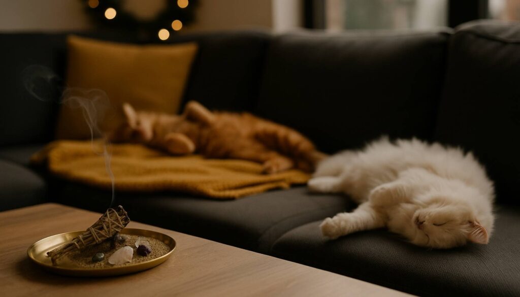 Räuchern mit Katzen mit KI erstellt